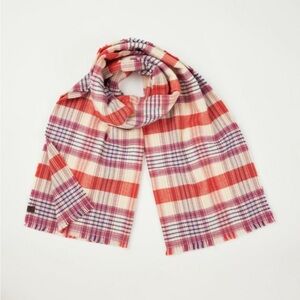 Lucky Brand Plaid Blanket Scarf